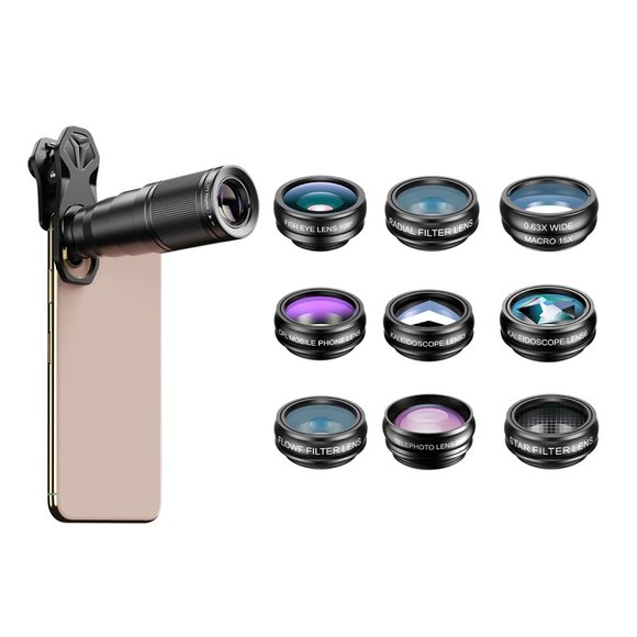 Cameras, Photo & Video 1in1 Mobile Phone Lens Kit 22x Telephoto